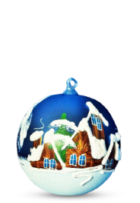 Christmas glass balls